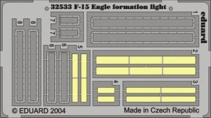 Eduard 32533 F-15 formation light 1/32 Tamiya
