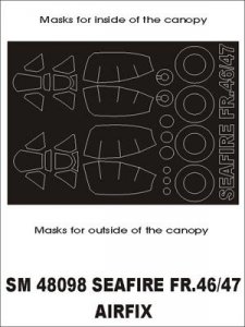 Montex SM48098 Seafire FR46/47 AIRFIX