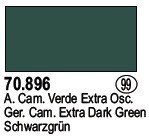 Vallejo 70896 Ger. Cam. Extra Dark Green (99)