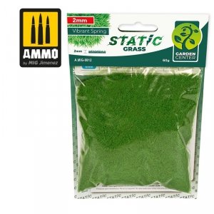AMMO of Mig Jimenez 8812 Static Grass - Vibrant Spring – 2mm