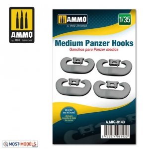 Ammo of Mig 8143 MEDIUM PANZER HOOKS 1/35
