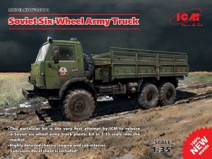 ICM 35001 Kamaz Soviet Six-Wheel Army Truck