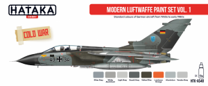Hataka HTK-AS48 Modern Luftwaffe paint set vol. 1 (8x17ml)