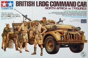Tamiya 32407 British LRDG Command Car North Africa (w/7 Figures) (1:35)