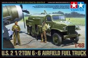 Tamiya 32579 U.S. 2.1/2 TON 6x6 AIRFIELD FUEL TRUCK (1:48)