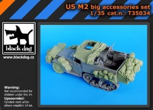 Black Dog T35034 US M2 big accessories set 1/35