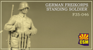 Copper State Models F35-046 German Freikorps standing soldier 1/35