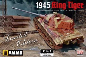 AMMO of Mig Jimenez 8500 King Tiger Ausf. B. Henschel Turret 1945 1/35