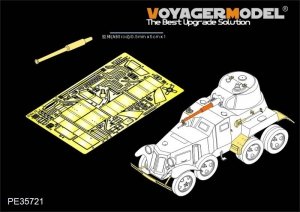 Voyager Model PE35721 WWII Soviet BA-10 Armored Vehicle Basic (For HobbyBoss 83840)1/35