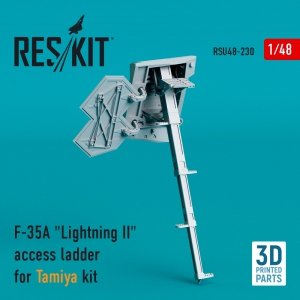 RESKIT RSU48-0230 F-35A LIGHTNING II ACCESS LADDER FOR TAMIYA KIT (3D PRINTED) 1/48