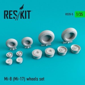RESKIT RS35-0005 Mi-8 (Mi-17) wheels set 1/35