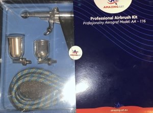 Amazing Art AA-116 19519 Professional Airbrush Kit