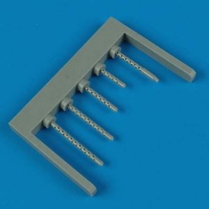 Quickboost QB48361 P-38 Lightning gun barrels Hasegawa 1/48