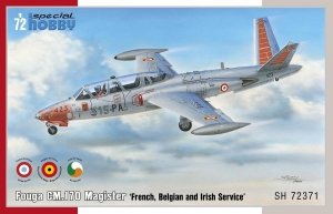 Special Hobby 72371 Fouga CM.170 Magister 'French, Belgian & Irish Service' 1/72