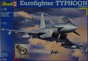 Revell 04783 European jet-fighter Eurofighter Typhoon with full engine (1:32)