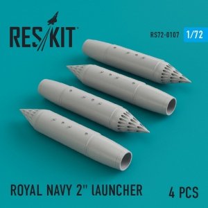 RESKIT RS72-0107 ROYAL NAVY 2 LAUNCHERS (4 PCS) 1/72