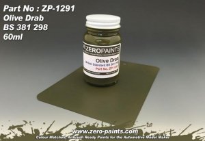 Zero Paints ZP-1291 Olive Drab Paint - 60ml