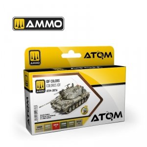 AMMO by Mig Jimenez 20736 ATOM IDF Colors 6x20ml