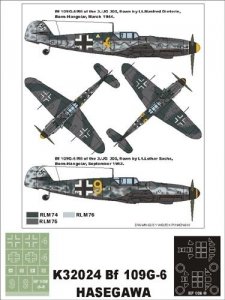 Montex K32024 Bf-109G-6 1/32
