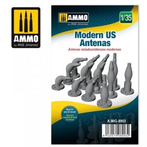 Ammo of Mig 8903 Antenas USA modernas 1/35