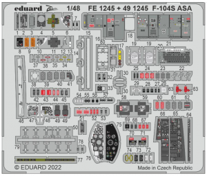 Eduard FE1245 F-104S ASA KINETIC 1/48