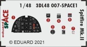 Eduard 3DL48007 Spitfire Mk.II SPACE 1/48
