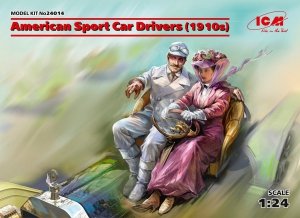 ICM 24014 American Sport Car Drivers (1910s) 1/24