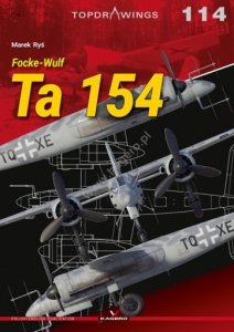 Kagero 7114 Focke-Wulf Ta 154 EN/PL