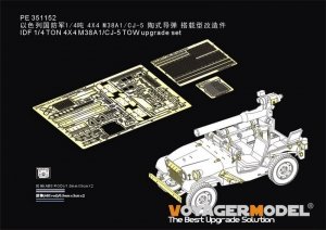 Voyager Model PE351152 IDF 1/4 TON 4X4 M38A1/CJ-5 TOW upgrade set (For AFV AF35S97) 1/35