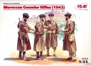 ICM 35565 Moroccan Goumier Rifles (1943) (4 figures) (1:35)