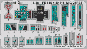 Eduard FE815 MiG-25RBT ICM 1/48