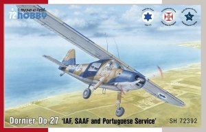 Special Hobby 72392 Dornier Do 27 IDF, SAAF and Portuguese Service 1/72