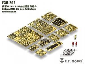 E.T. Model E35-202 US Army M1A2 AIM Main Battle Tank (For TAMIYA 35269) (1:35)