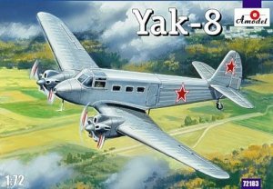 A-Model 72183 Yakovlev Yak-8 Soviet Passenger aircraft 1:72