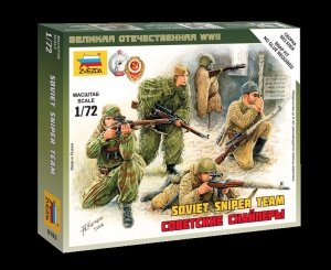 Zvezda 6193 Soviet Snipers 1/72