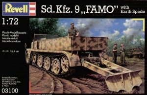 Revell 03100 Sd.Kfz. 9 Famo with earth spade (1:72)