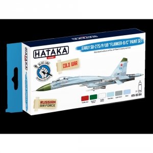 Hataka HTK-BS104 Early Su-27S/P/UB Flanker-B/C paint set (6x17ml)