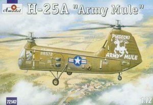 A-Model 72147 Piasecki H-25A Army Mule US Army Helicopter 1:72