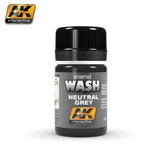 AK Interactive AK677 Wash Neutral Dark Grey 35ml