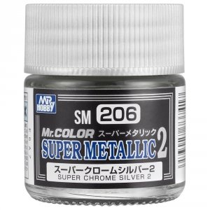 Mr.Color SM-206 Super Chrome Silver 2