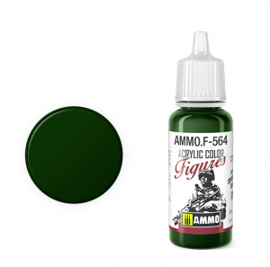 AMMO of Mig Jimenez F564 Military Green - Figure paints 17ml
