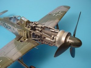 Aires 2025 Fw 190D gun bay 1/32 Hasegawa