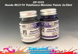 Zero Paints ZP-1015 Honda RC211V Telefonica Movistar Paints 2x30ml