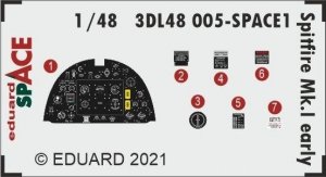 Eduard 3DL48005 Spitfire Mk.I early SPACE 1/48