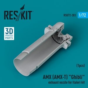 RESKIT RSU72-0283 AMX (AMX-T) Ghibli exhaust nozzle for Italeri kit (3D Printed) 1/72