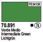 Vallejo 70891 Intermediate Green (74)