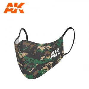 AK Interactive AK9158 CLASSIC CAMOUFLAGE FACE MASK 03