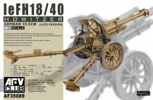 AFV Club 35089 leFH 18/40 10.5cm Howitzer (1:35)