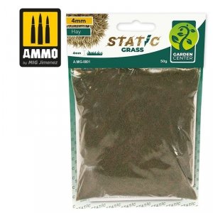 AMMO of Mig Jimenez 8801 Static Grass - Hay - 4mm