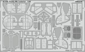 Eduard 48959 Firefly Mk. I exterior TRUMPETER 1/48